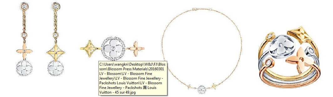 路易威登 BLOSSOM 系列珠宝及珠宝腕表