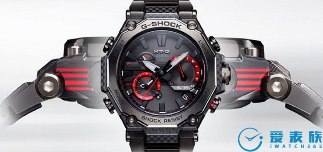 卡西欧MT-G系列又添创新轻量级腕表