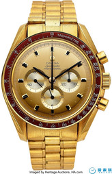 阿波罗11号宇航员 迈克尔·柯林斯的全金超霸腕表 以76.5万美元拍卖成交