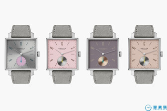 粉调迷情：NOMOS Glashütte 发布 Tetra Quadrat 新款腕表