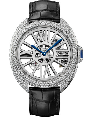 卡地亚Clé de Cartier系列高级制表镶嵌宝石腕表HPI01057