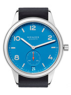 NOMOS-	Club automatic date siren blue	777	